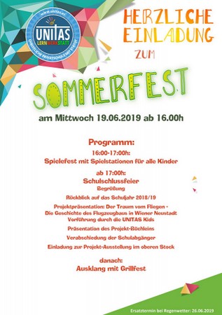 Sommerfest UNITAS 2018/19